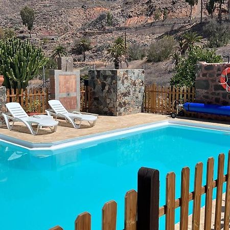 Casa Rural La Limera Con Piscina Privada Santa Lucia エクステリア 写真