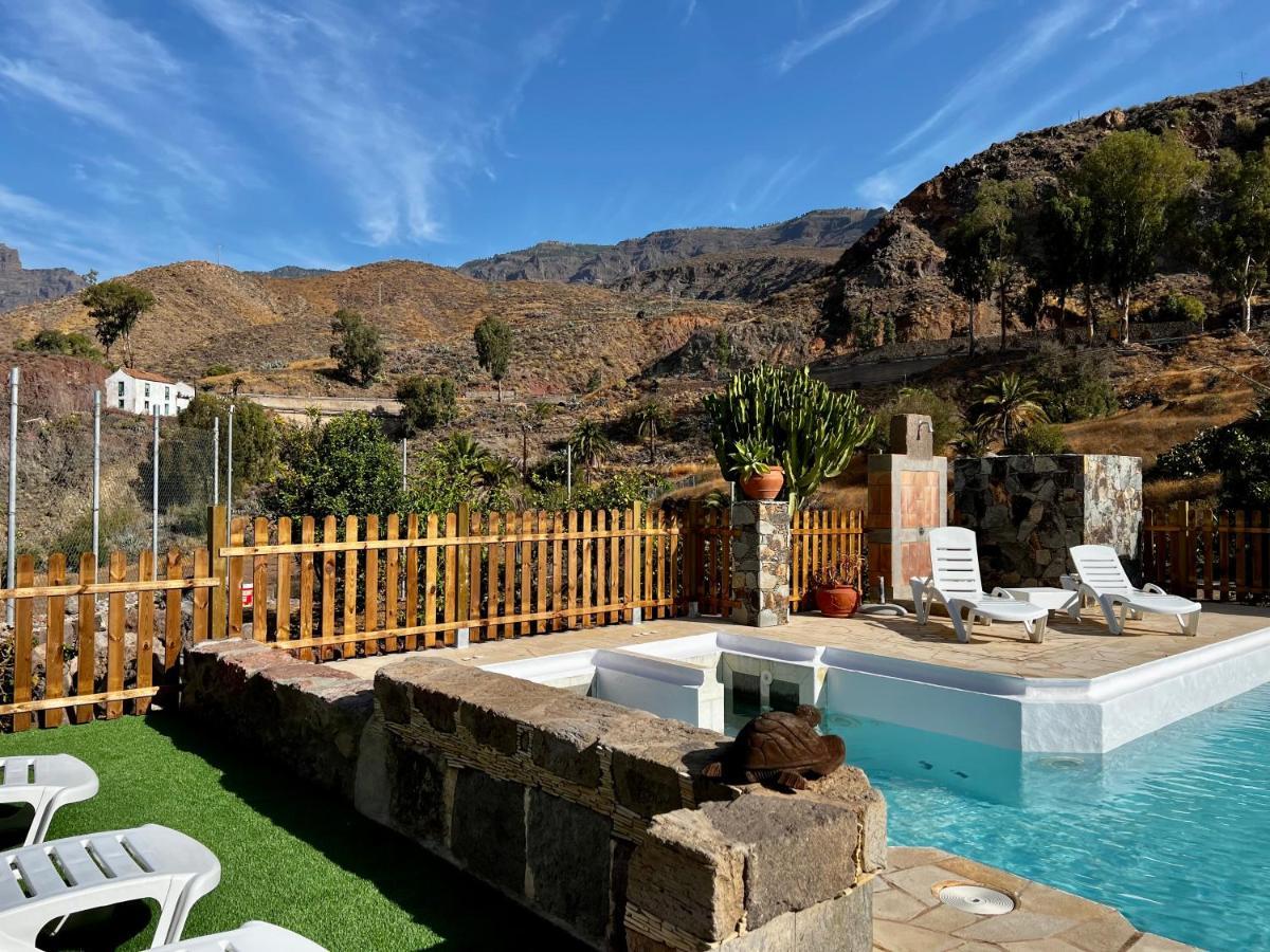 Casa Rural La Limera Con Piscina Privada Santa Lucia エクステリア 写真