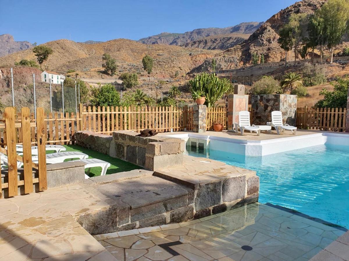 Casa Rural La Limera Con Piscina Privada Santa Lucia エクステリア 写真