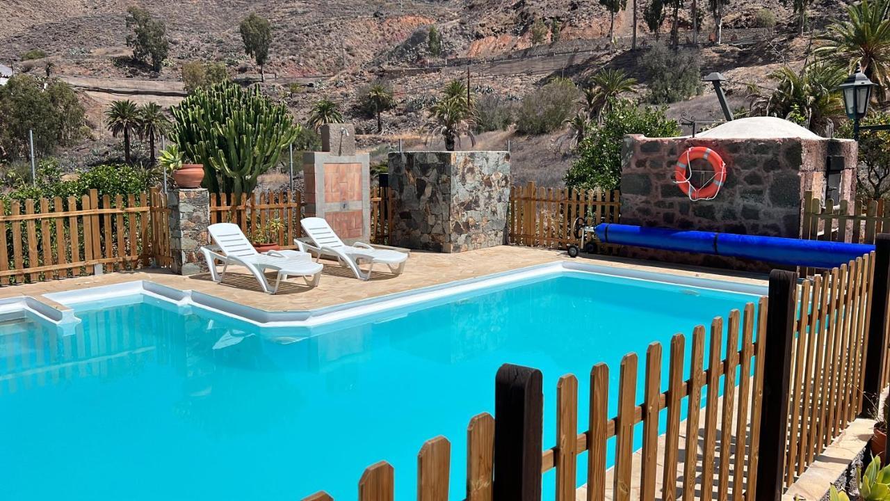 Casa Rural La Limera Con Piscina Privada Santa Lucia エクステリア 写真