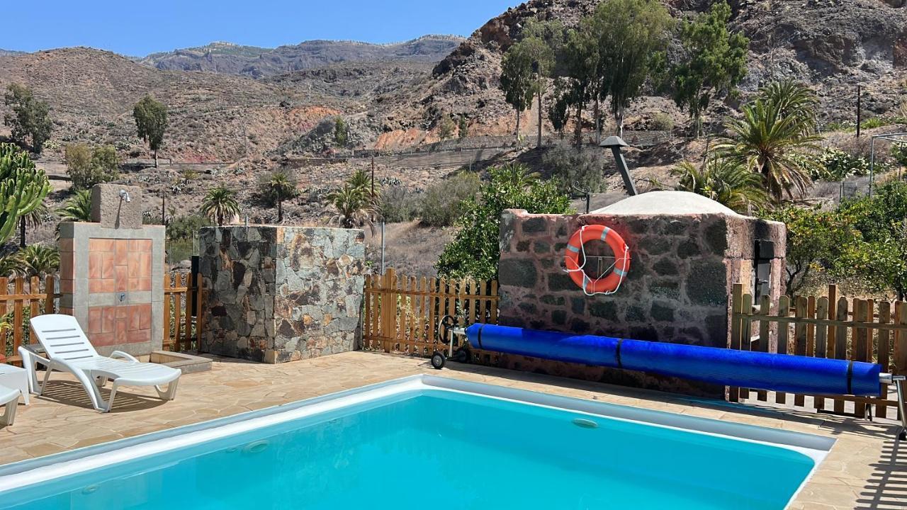 Casa Rural La Limera Con Piscina Privada Santa Lucia エクステリア 写真
